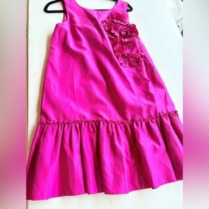 NWT Robert Rodriguez Pink Mini Dress with Floral Detail. Size Small.